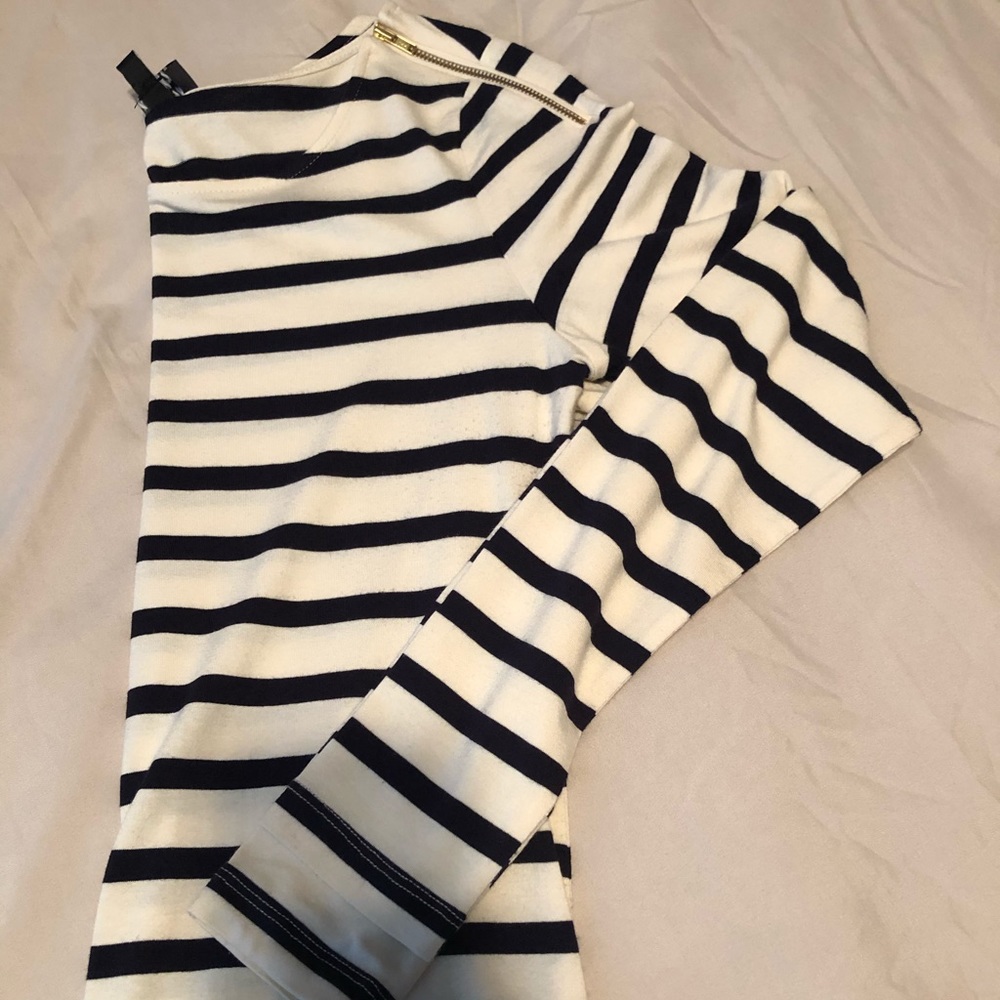 Limited striped top